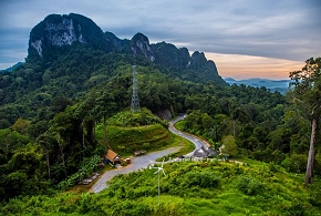 Khao Nang Hong viewpoint Phang Nga town Khao Nang Hong viewpoint Phang Nga town